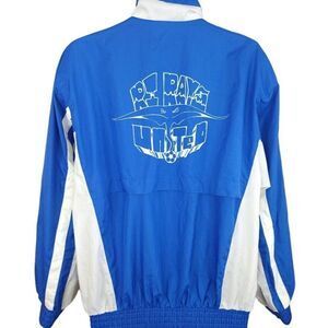 Rhode Island Rays United SC Windbreaker Jacket Vintage 90s Soccer Club KELME Men